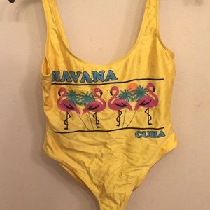 Yellow Havana Swimsuit